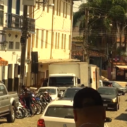 Trânsito no Centro Histórico de Mariana